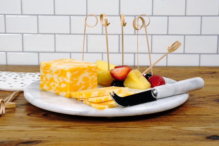 White Marble Cheese Board