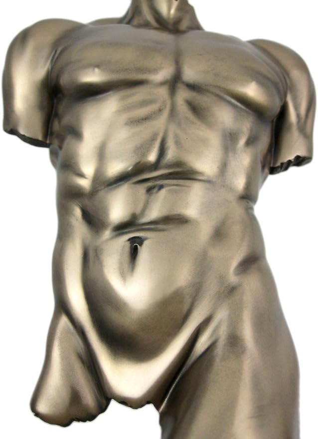 Wall Plaque Male Torso -267 (Bronze)