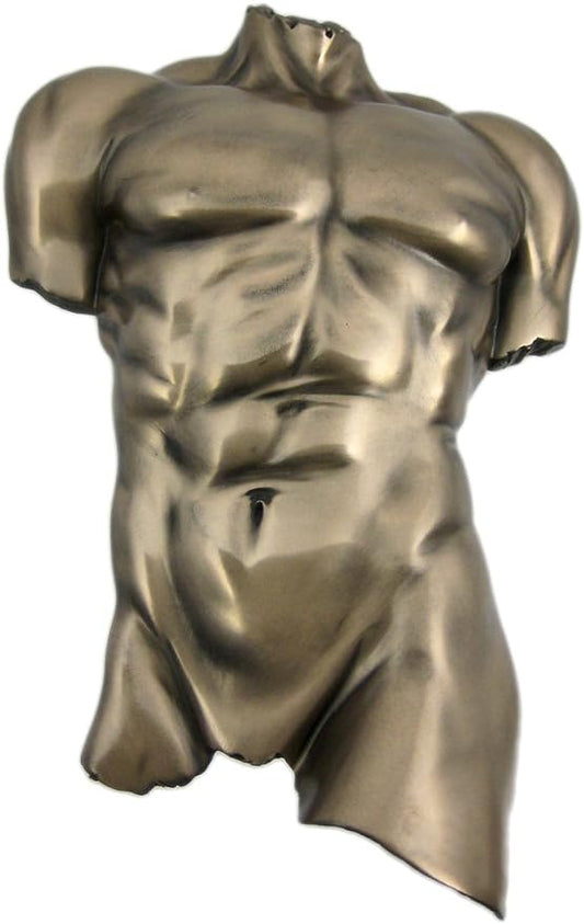 Wall Plaque Male Torso -267 (Bronze)