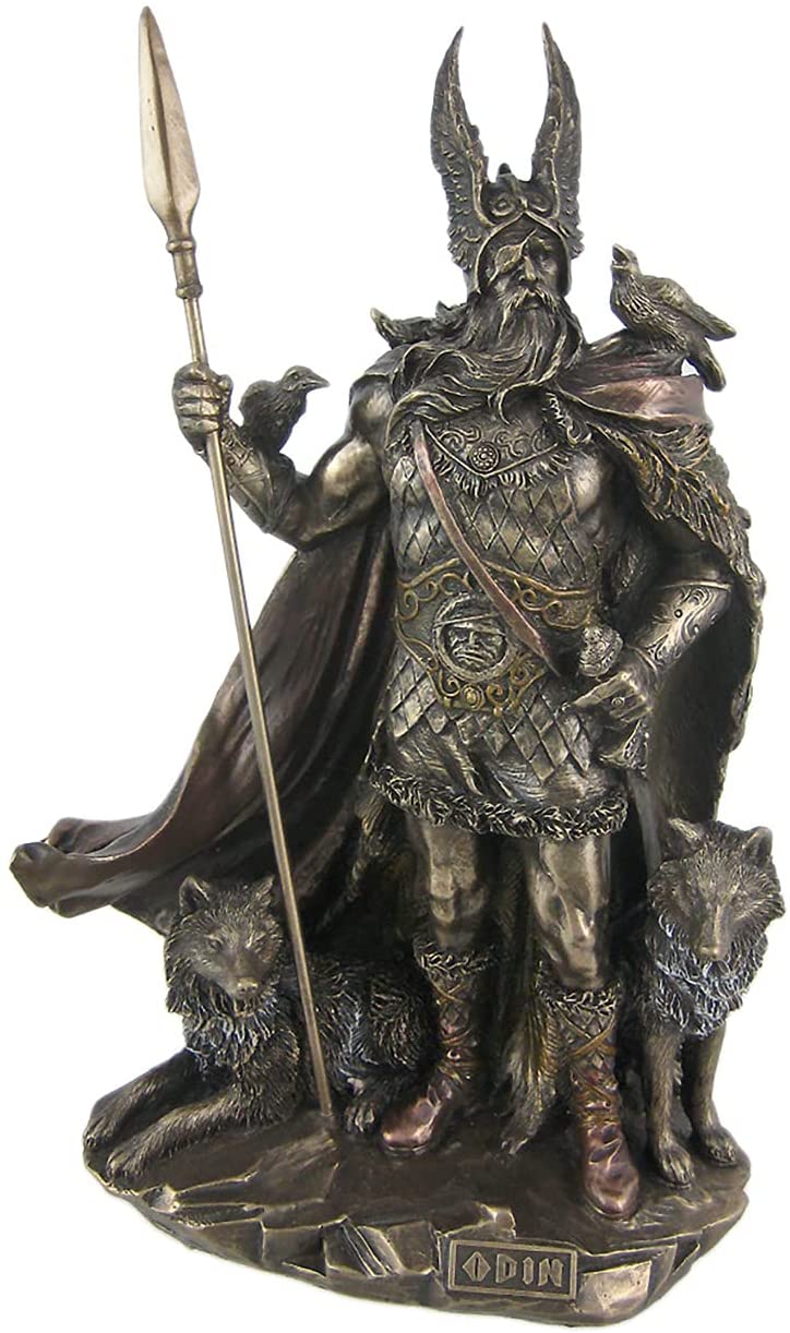 Norse God Odin Statue