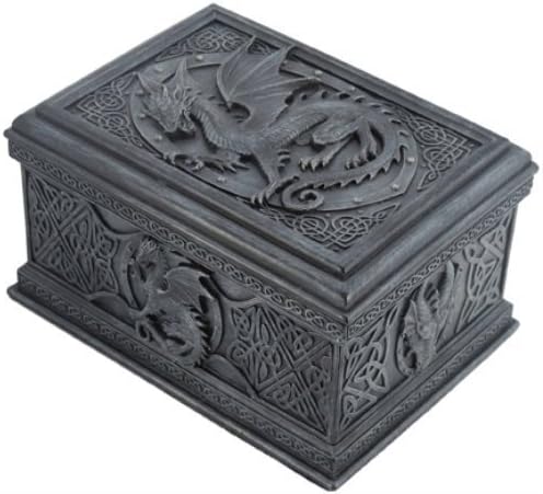 Celtic Dragon Trinket Box