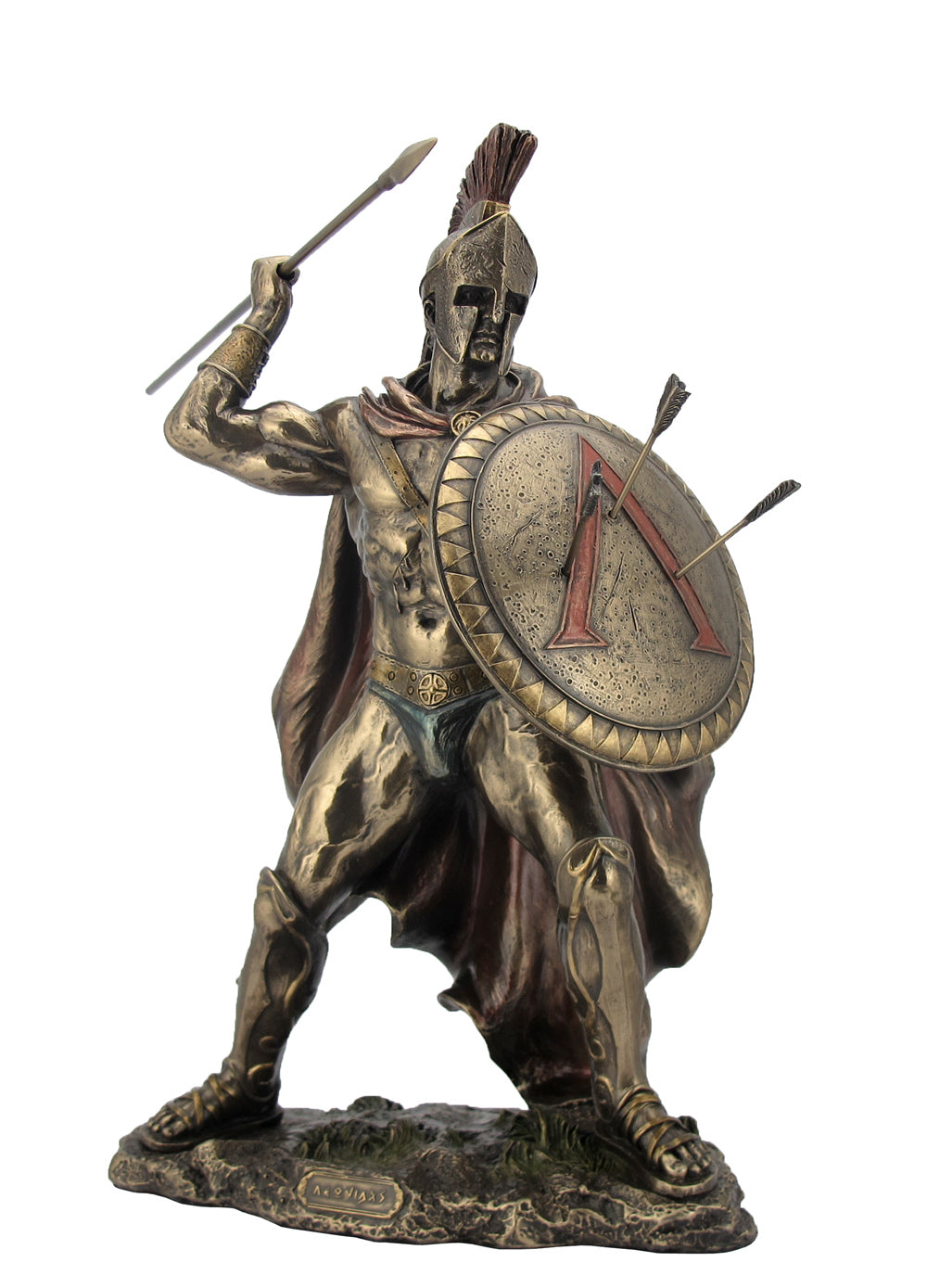 Leonidas With Spear And Shield