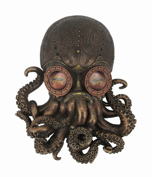 Steampunk Octopus Wall Plaque