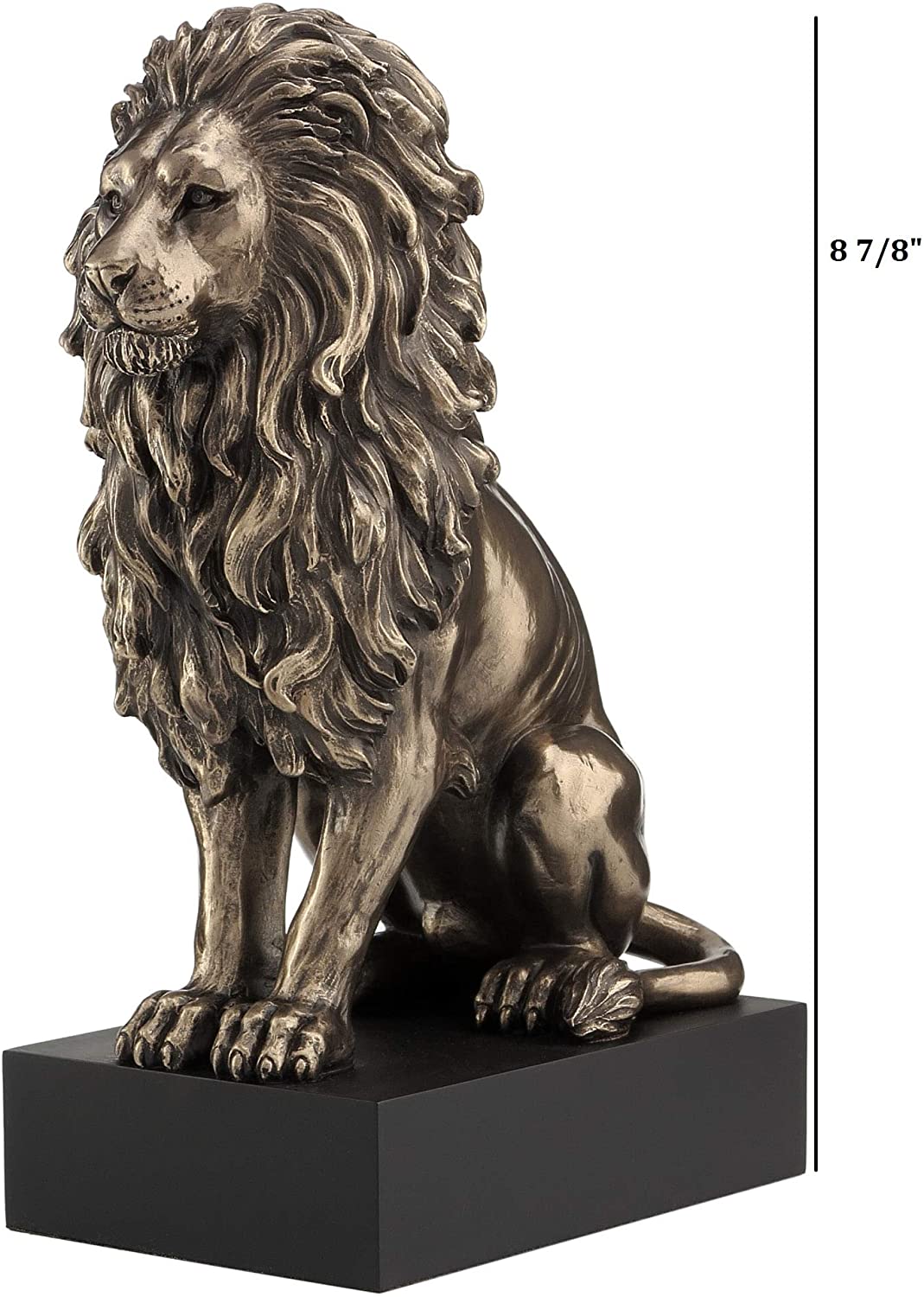 Lion Sitting On Plinth