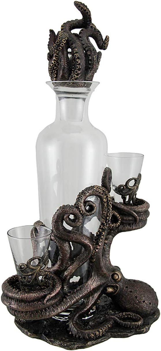 Octopus Spirit Decorative Decanter Set