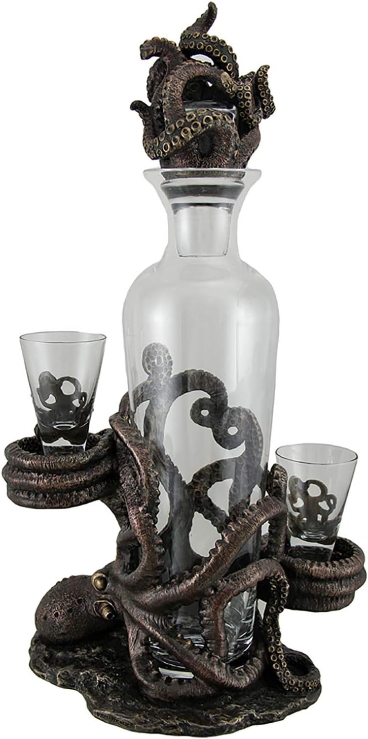 Octopus Spirit Decorative Decanter Set