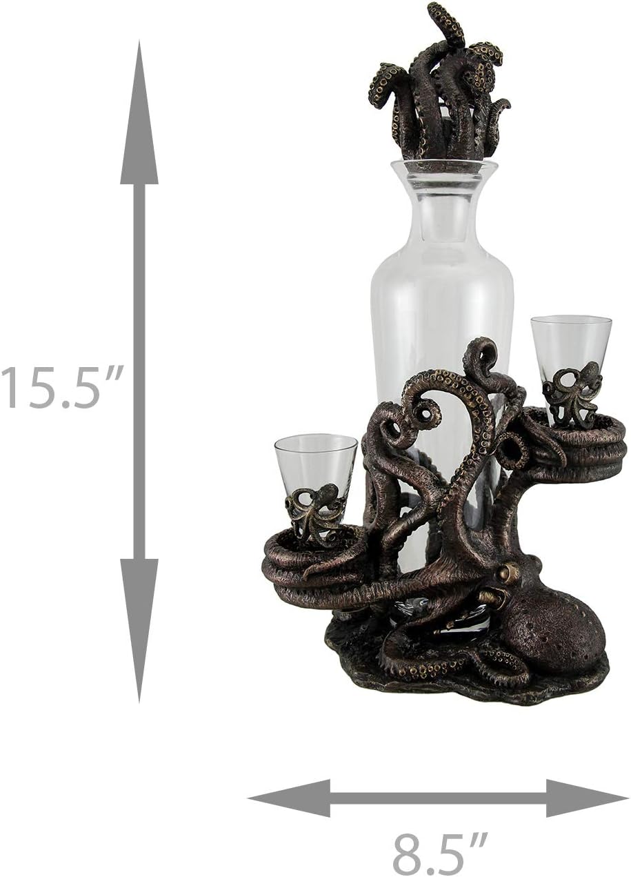 Octopus Spirit Decorative Decanter Set