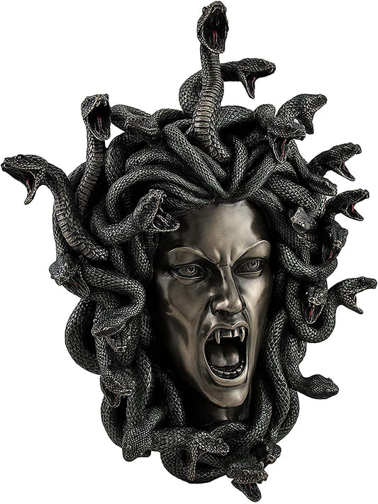 Head Of Medusa Wall Plaque