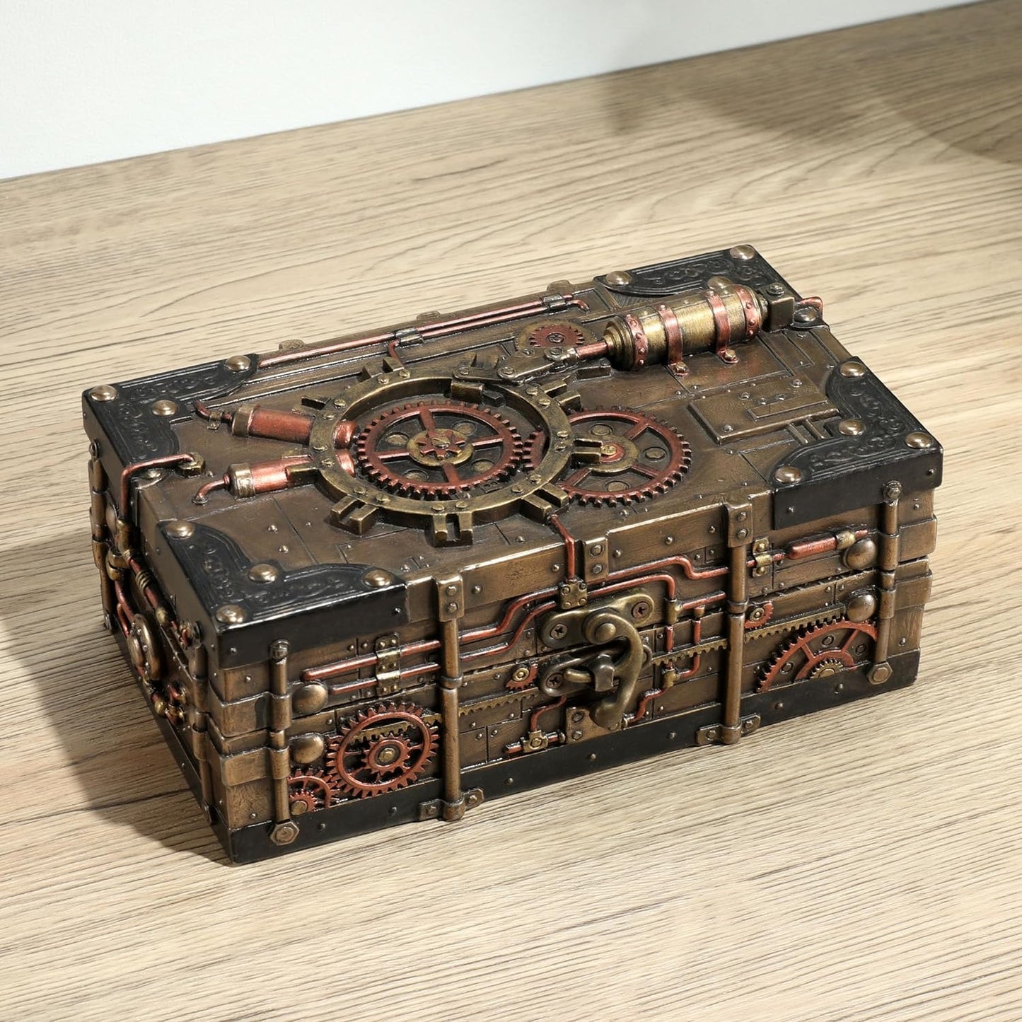 Steampunk Jewelry Box With Lock