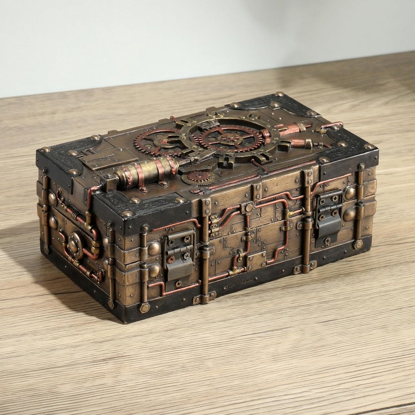 Steampunk Jewelry Box With Lock