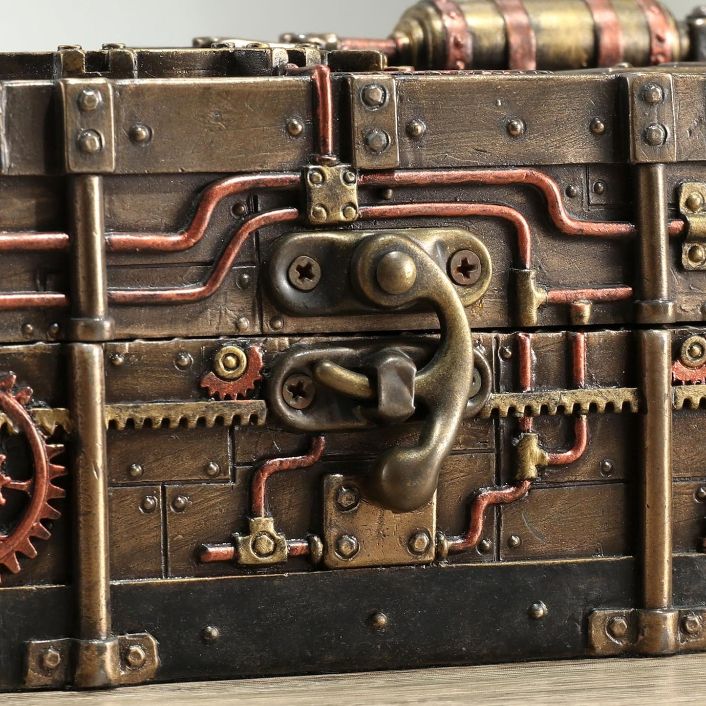 Steampunk Jewelry Box With Lock