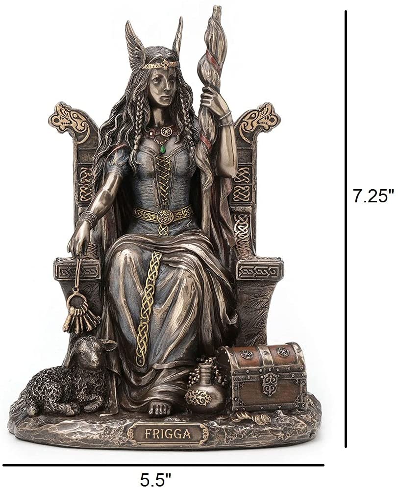 Frigga Sitting On Throne