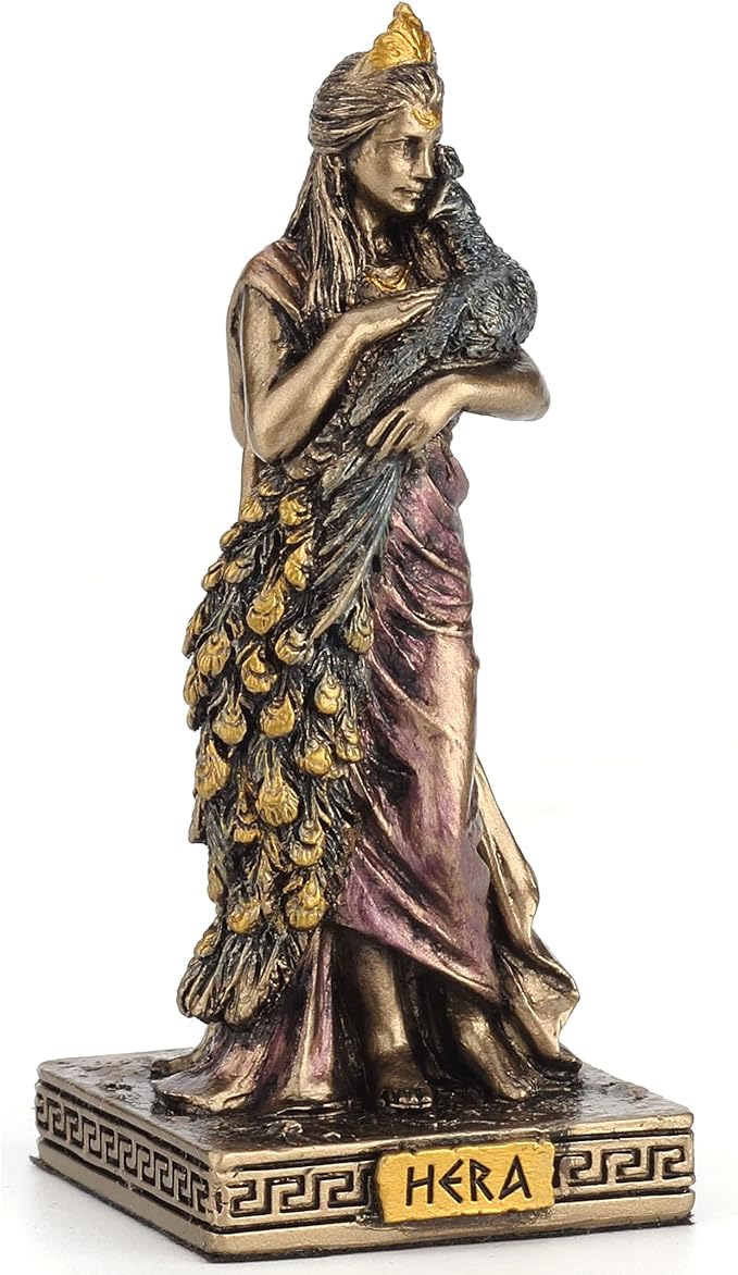 Hera Painted Polystone Statue