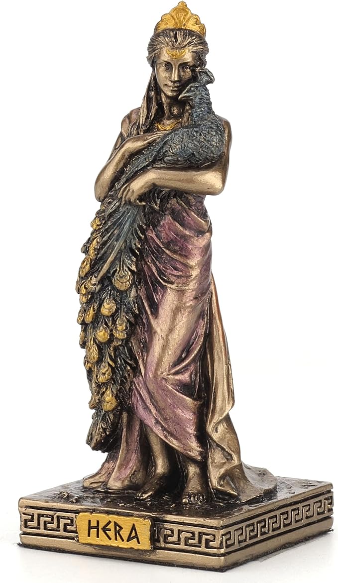 Hera Painted Polystone Statue