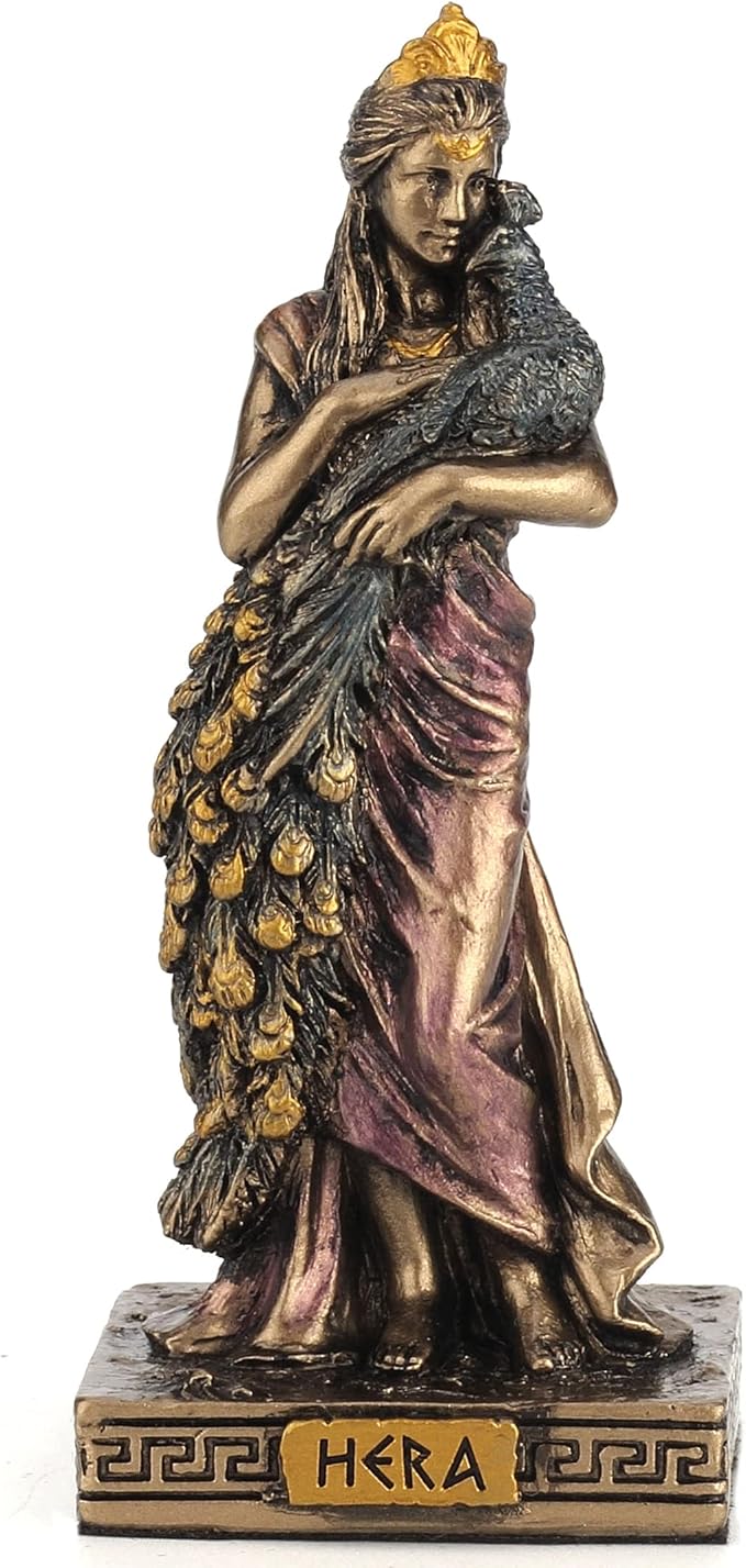 Hera Painted Polystone Statue