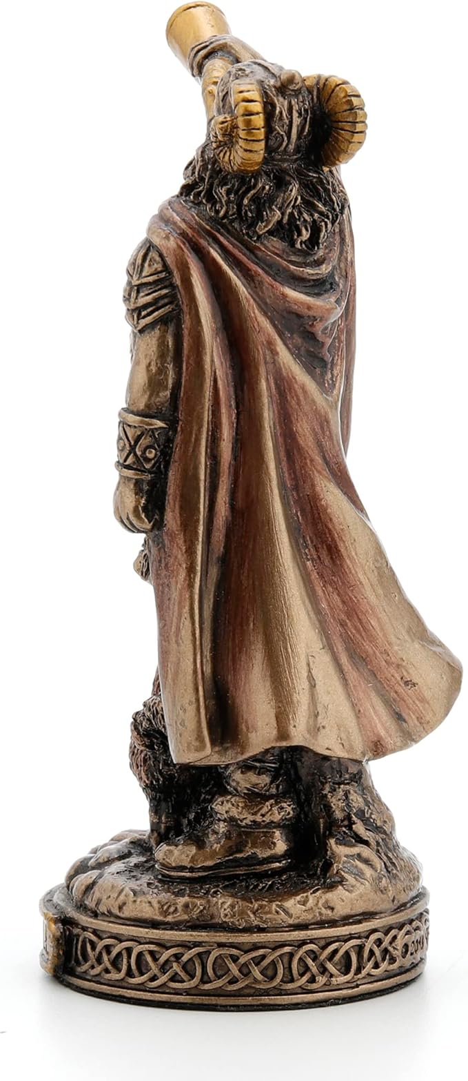 Heimdall  Painted Polystone Statue