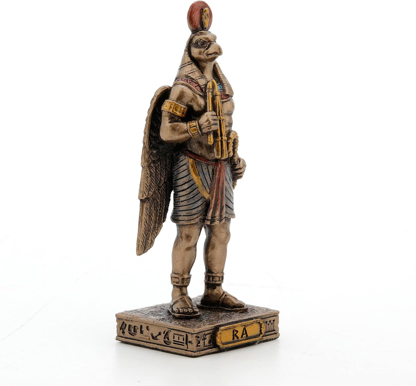 Ra Painted Polystone Statue