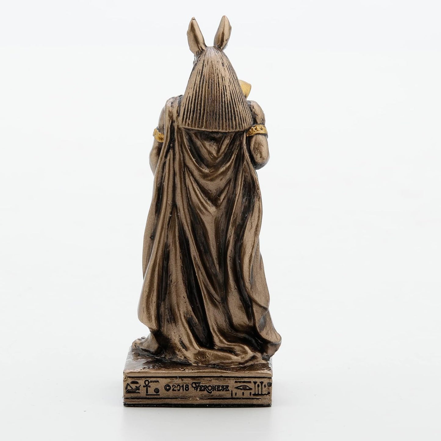 Anubis Painted Polystone Statue