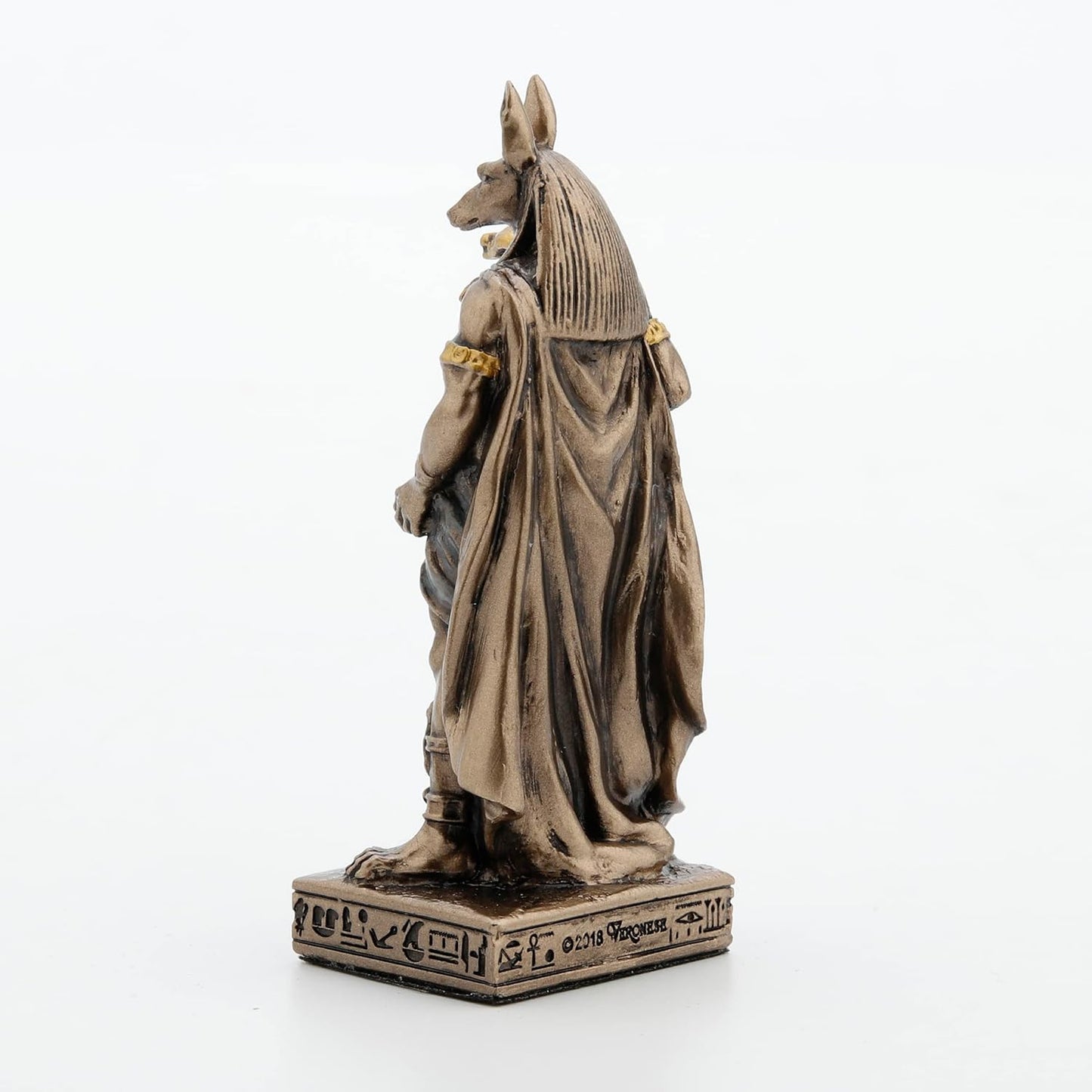 Anubis Painted Polystone Statue