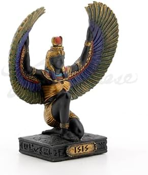 Isis Painted Polystone Statue