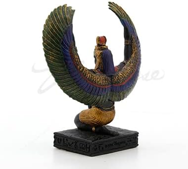 Isis Painted Polystone Statue