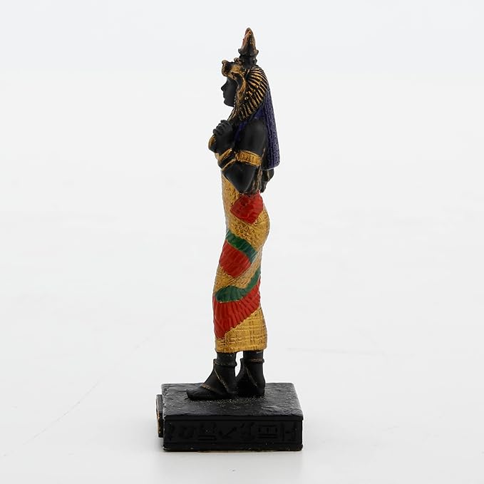 Hathor Painted Polystone Statue