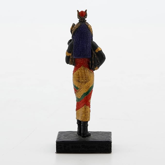 Hathor Painted Polystone Statue