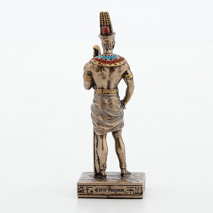 Amun Painted Polystone Statue