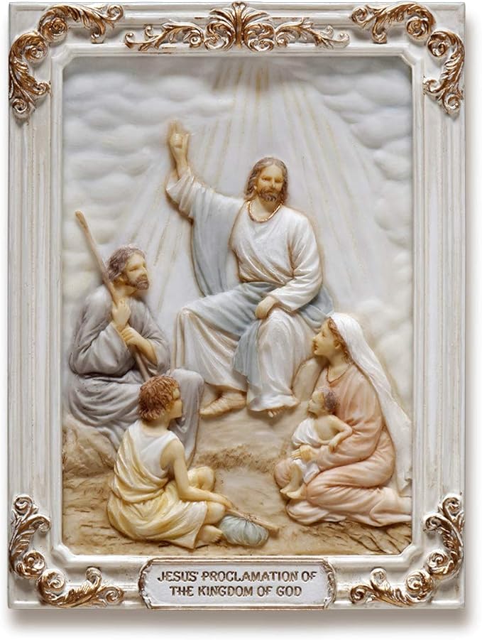 The Mysteries Of The Rosary Wall Plaque Set