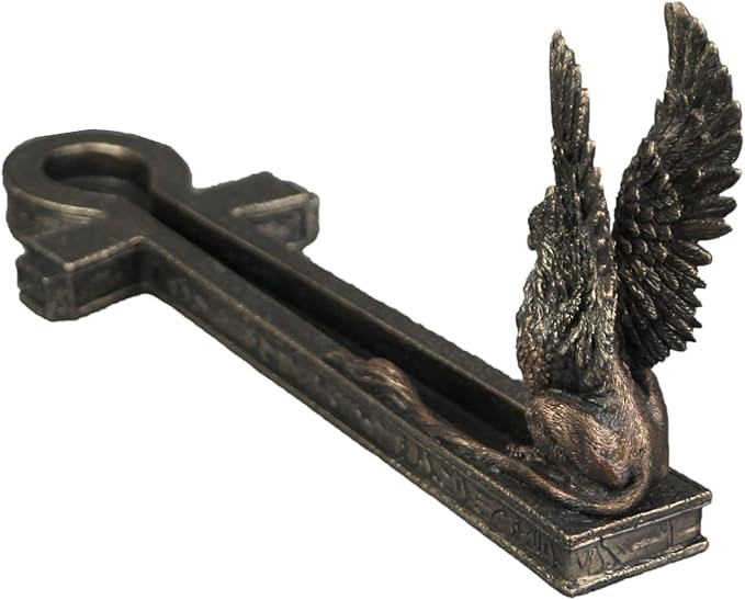 Egyptian Griffin Ankh Incense Holder