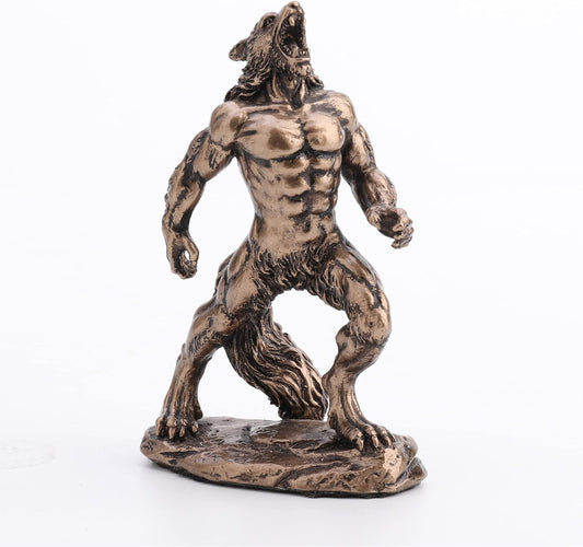 Lycanthrope Werewolf Moon Howl Miniature Figurine