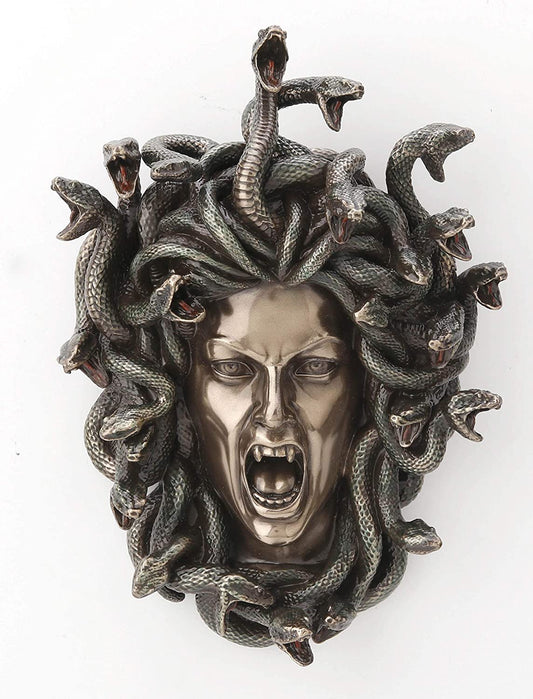 Head Of Medusa Wall Plaque