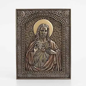 The Sacred Heart Of Jesus Wall Plaque