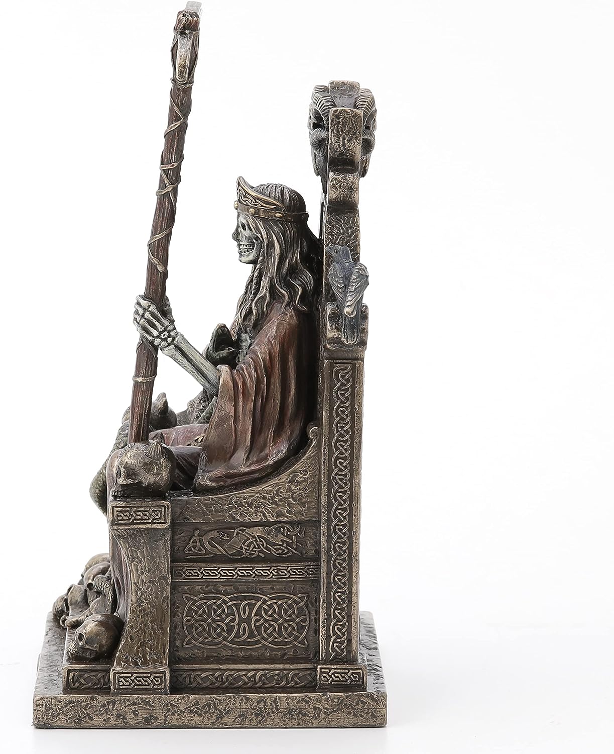 Hel Sitting On Throne Norse Goddess Of Death