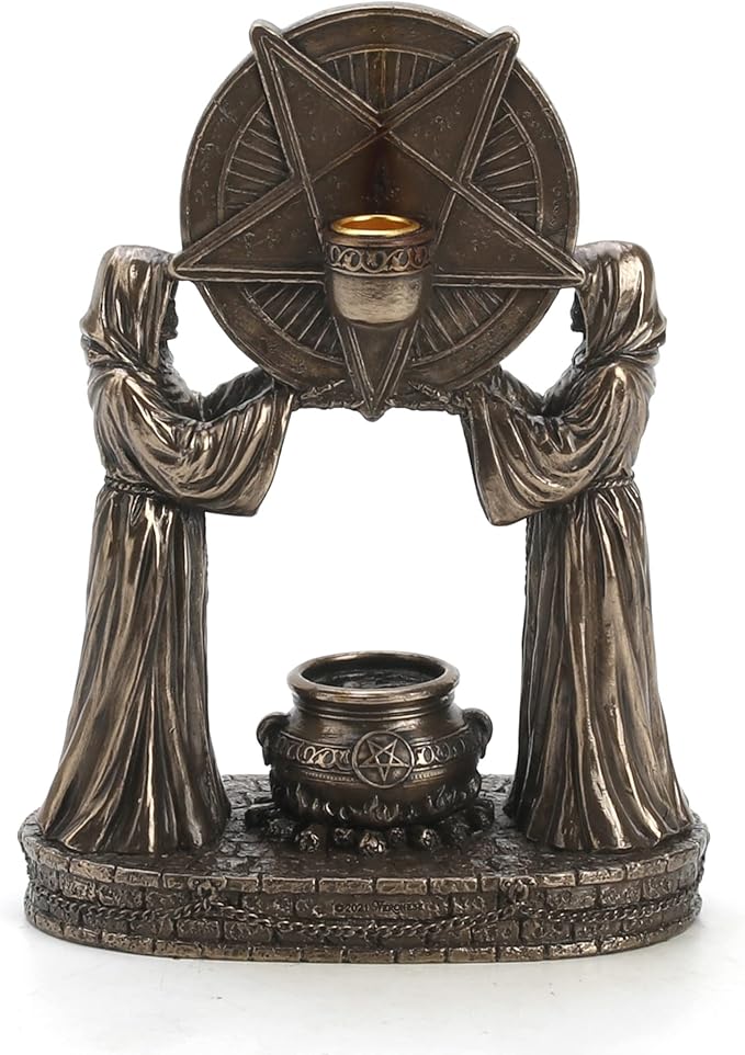 Sigil Of Baphomet Occult Altar Backflow Incense Burner