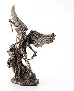 Archangel Saint Michael Standing On Rock