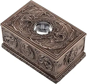 Dragons Of The Sabbats Tarot Box Bronze