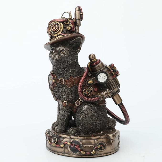 Steampunk Chaotic Netural Cat