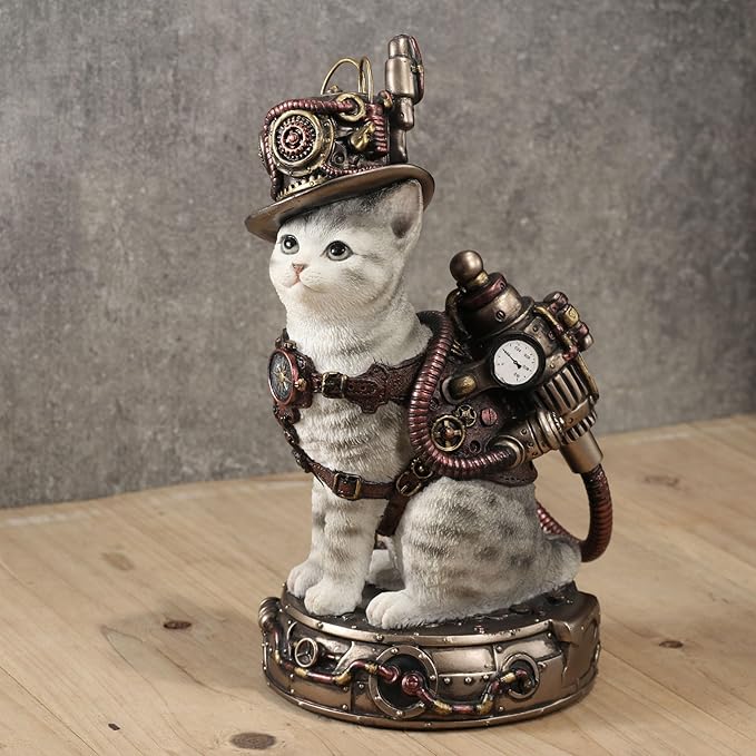 Steampunk Chaotic Netural Cat