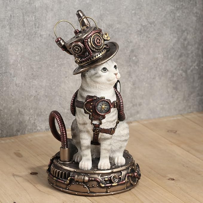 Steampunk Chaotic Netural Cat