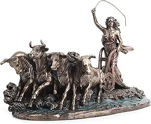 Gefjon Norse Goddess Of Plowing