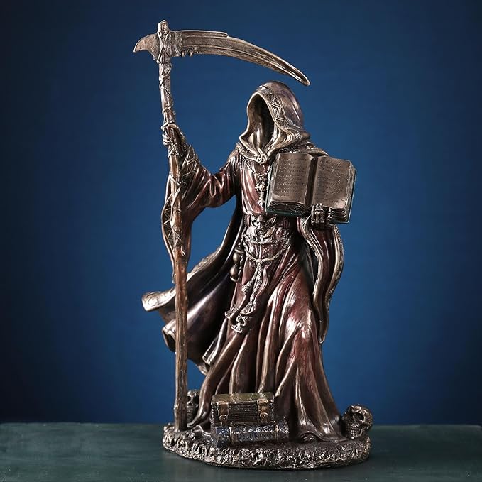 Calamity Reaper Holding Scythe And Prophecy