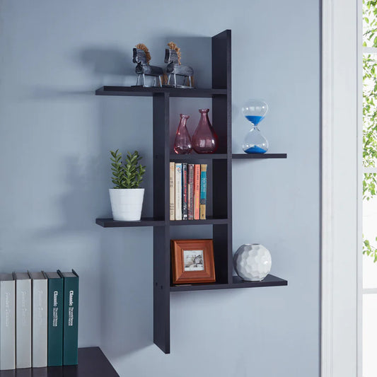 Cantilever Wall Shelf - Black