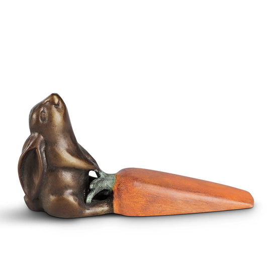 Rabbit And Carrot Doorstop