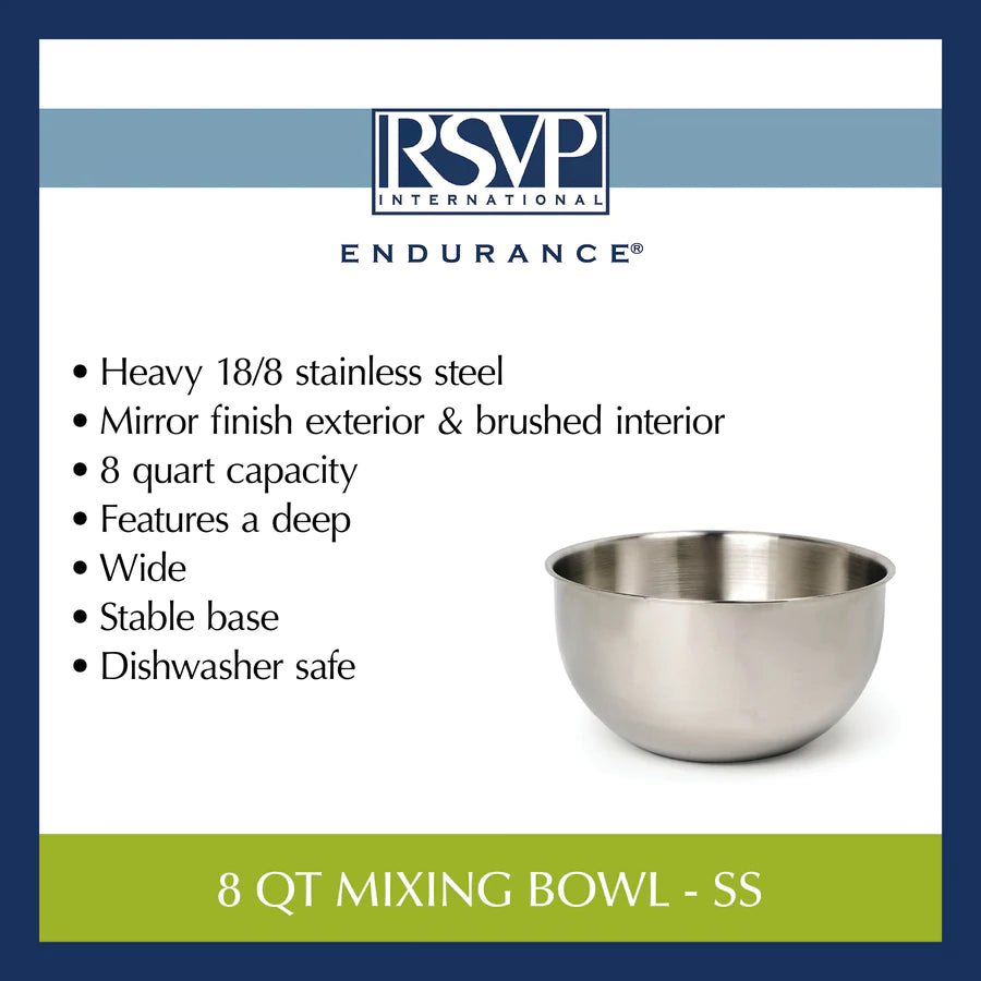 8 Quart Mixing Bowl